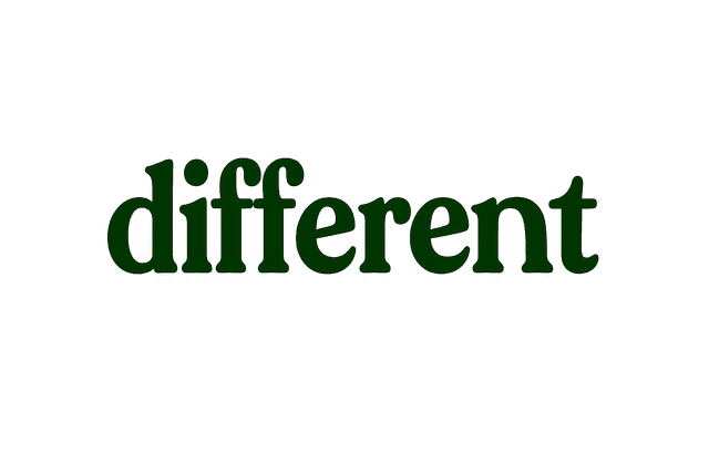 Different